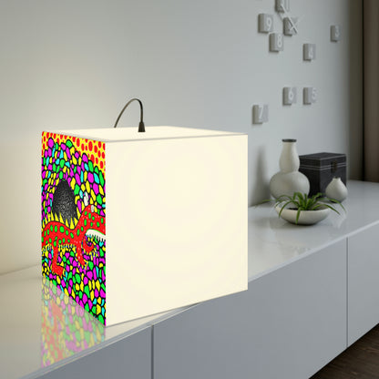 "Dragon's Flight to Freedom" - The Alien Light Cube Lamp