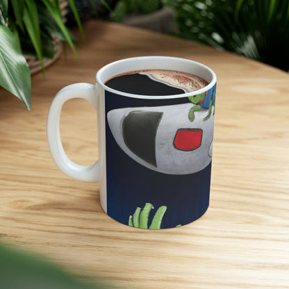 Rescuing the Alien: A Race Against Time - The Alien Ceramic Mug 11 oz