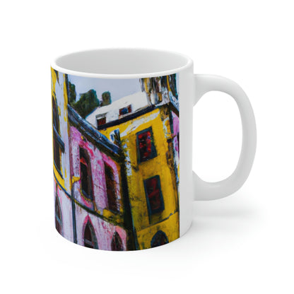 "Castle of Snow and Shadows" - The Alien Ceramic Mug 11 oz