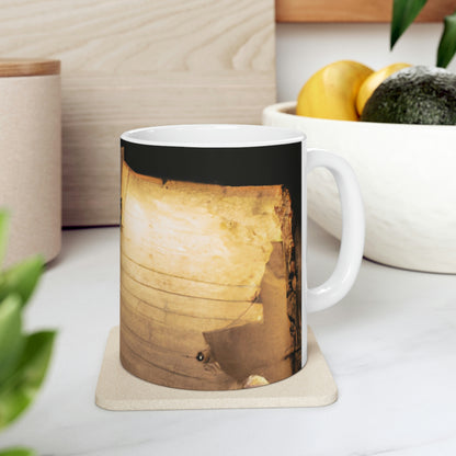 "The Attic's Ancient Secrets" - The Alien Ceramic Mug 11 oz