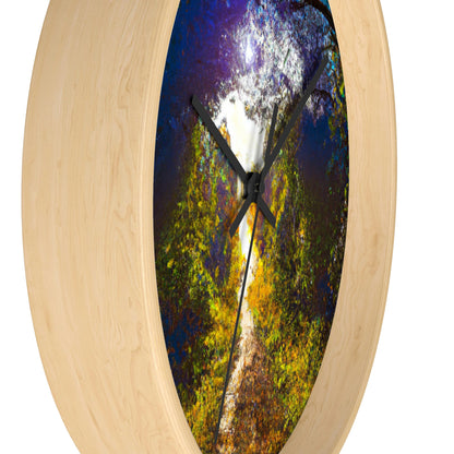 "A Beam of Light on a Forgotten Path" - The Alien Wall Clock