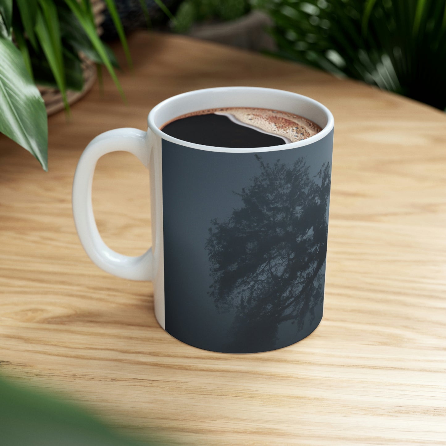 "A Shining Sentinel in the Mist" - The Alien Ceramic Mug 11 oz