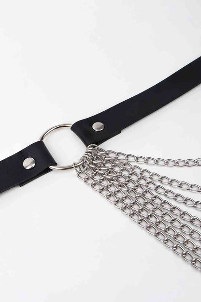 PU Belt with Chain