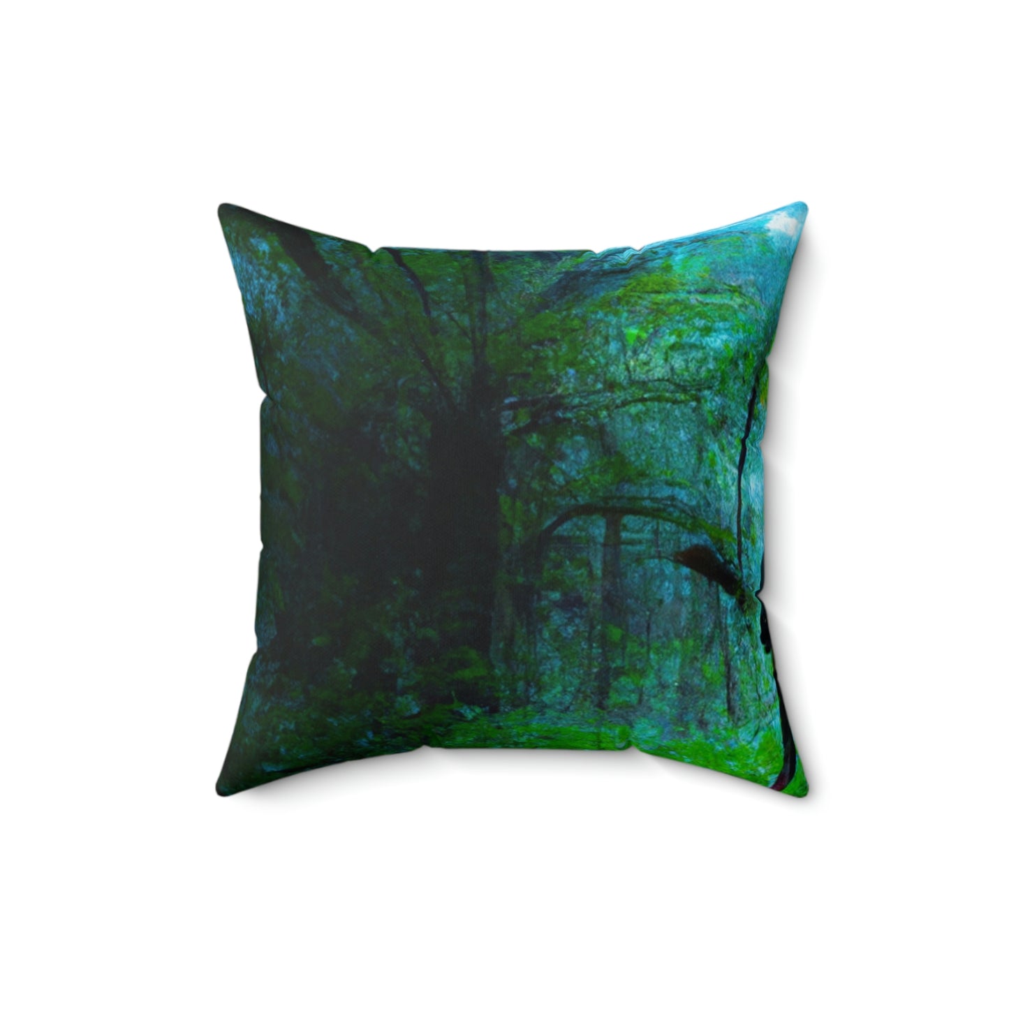 "Lost in the Unknown". - The Alien Square Pillow