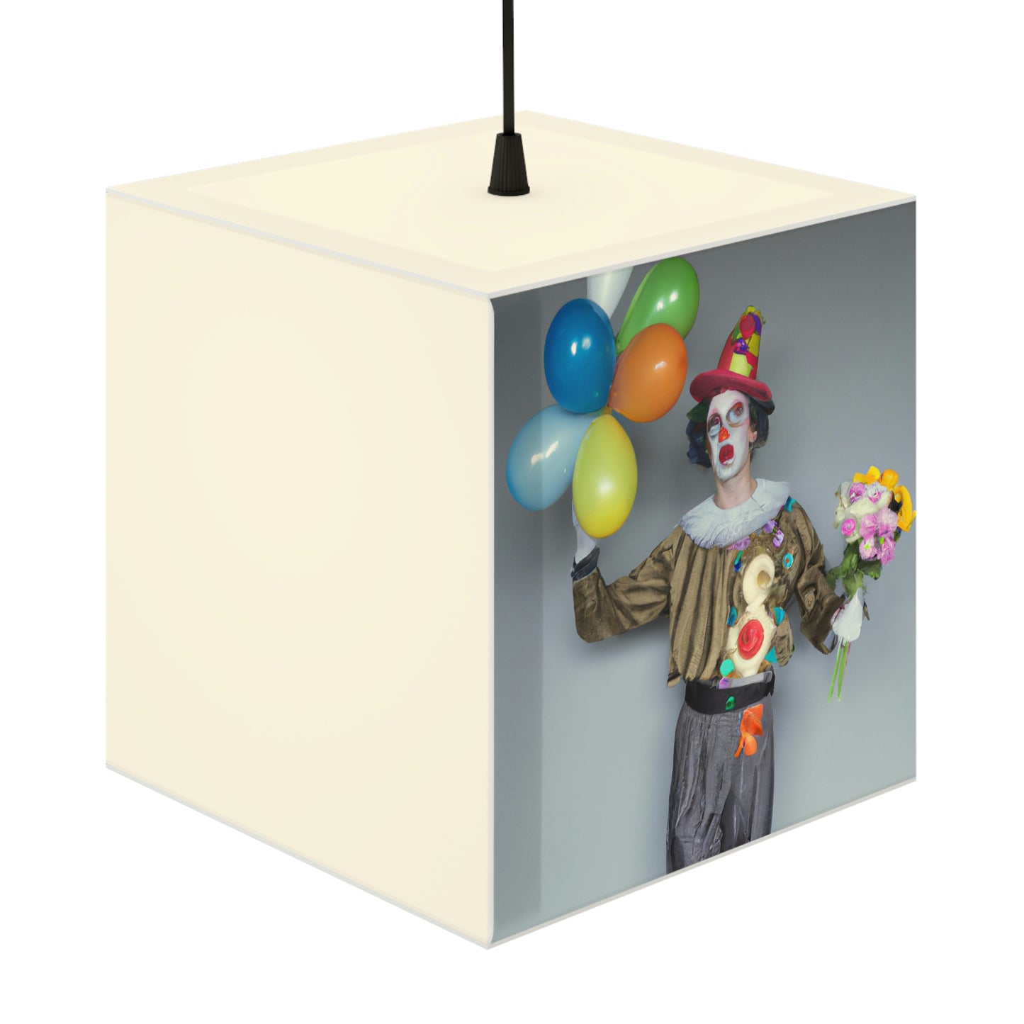 "Herumalbern mit Luftballons" - Die Alien Light Cube Lampe