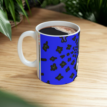 "Exploring the Unknown Universe" - The Alien Ceramic Mug 11 oz