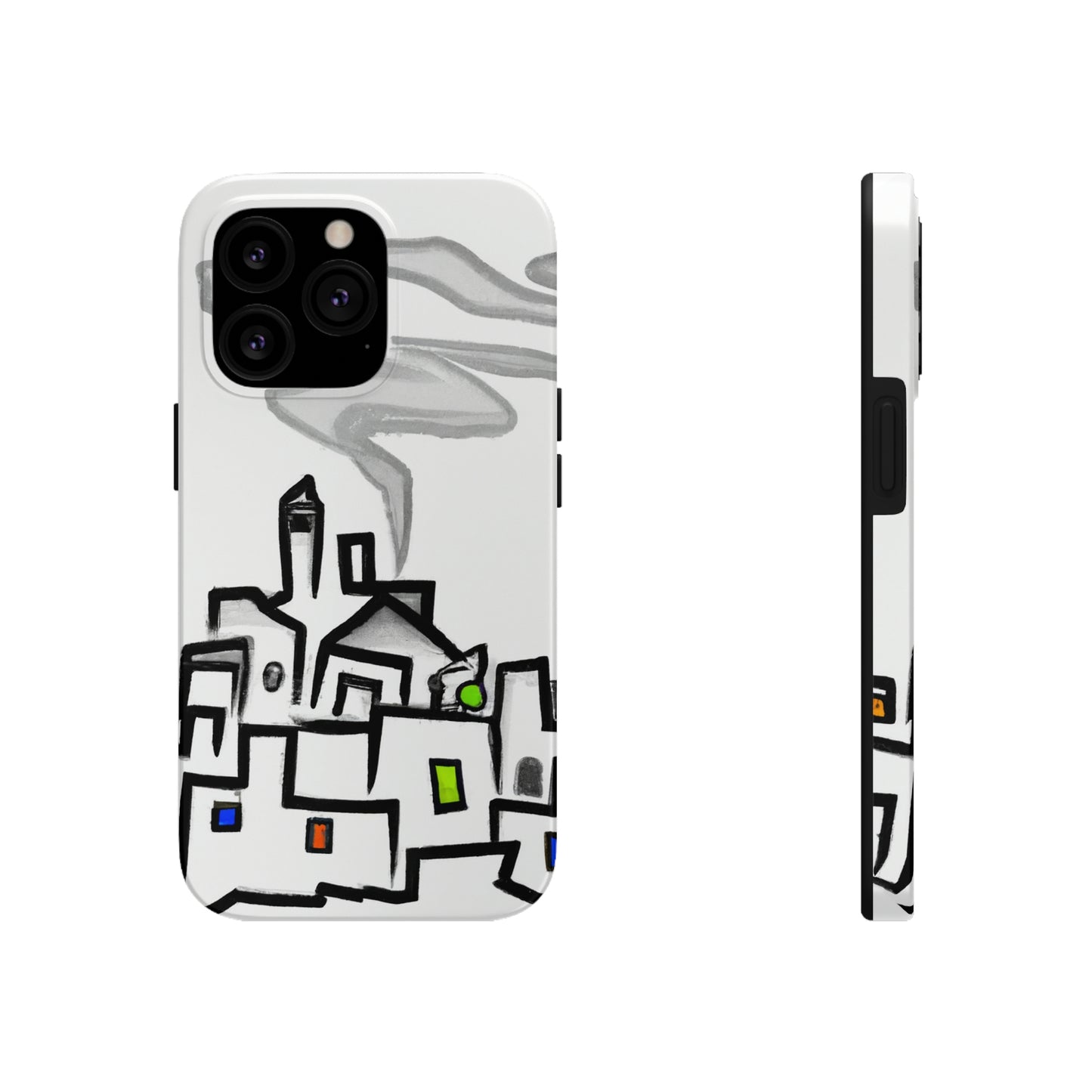 The City In The Mist - The Alien Tough Phone Cases