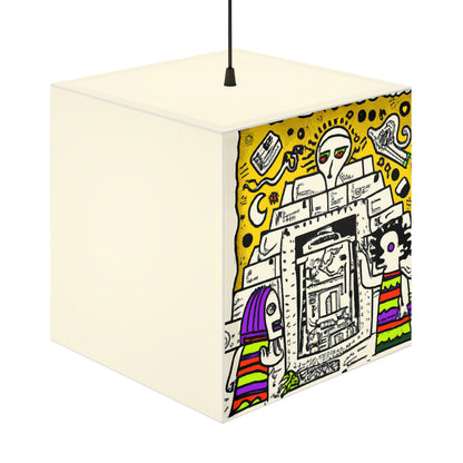 Mystic Mage Odyssey: A Time-Travel Tomb Raid - The Alien Light Cube Lamp