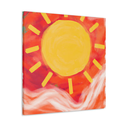 Sunrise Artist - Canvas