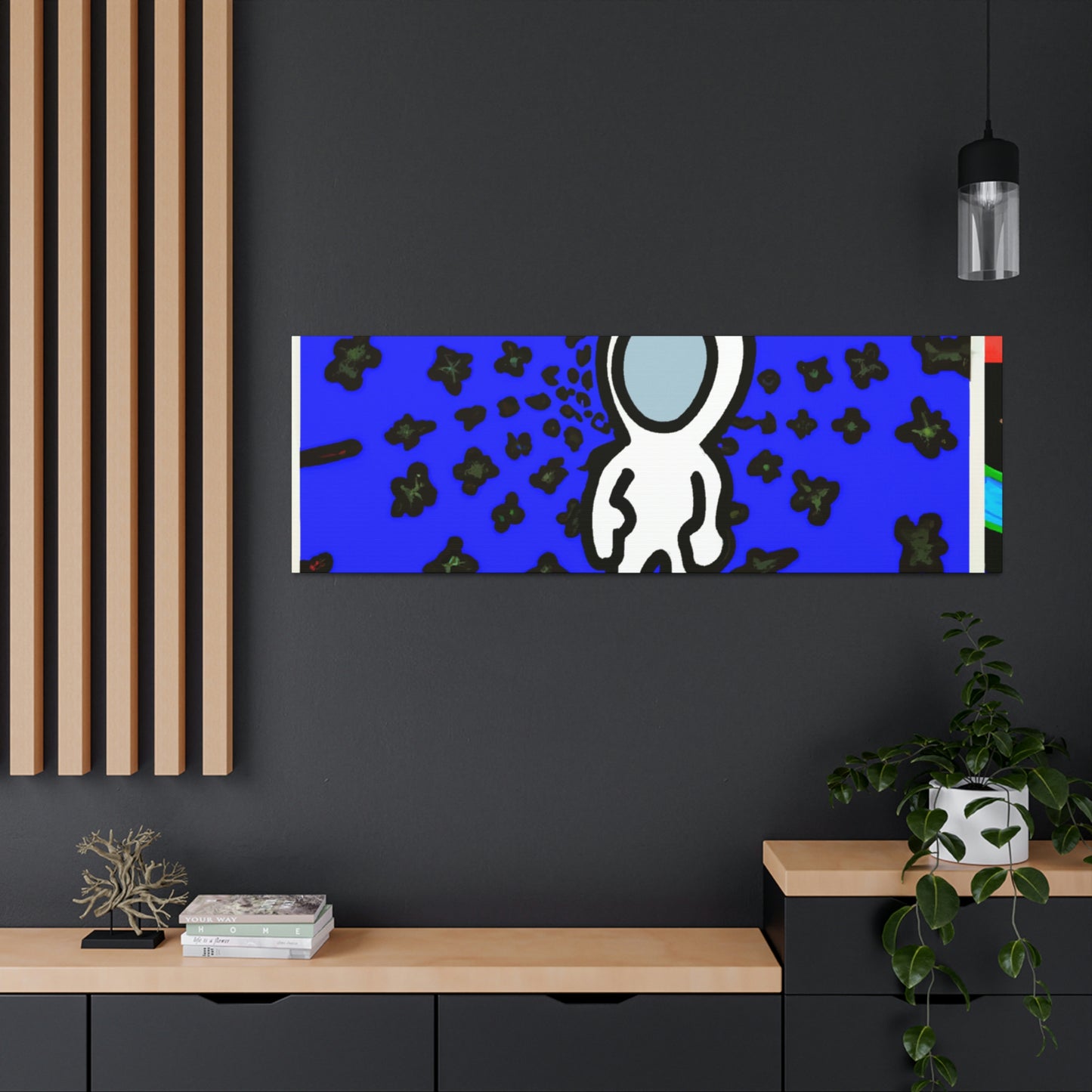 "Explorando el Universo Desconocido" - The Alien Canva