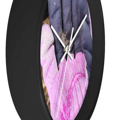 "A Tiny Home in an Old Glove" - The Alien Wall Clock