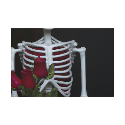 "The Skeletal Romantic" - The Alien Canva