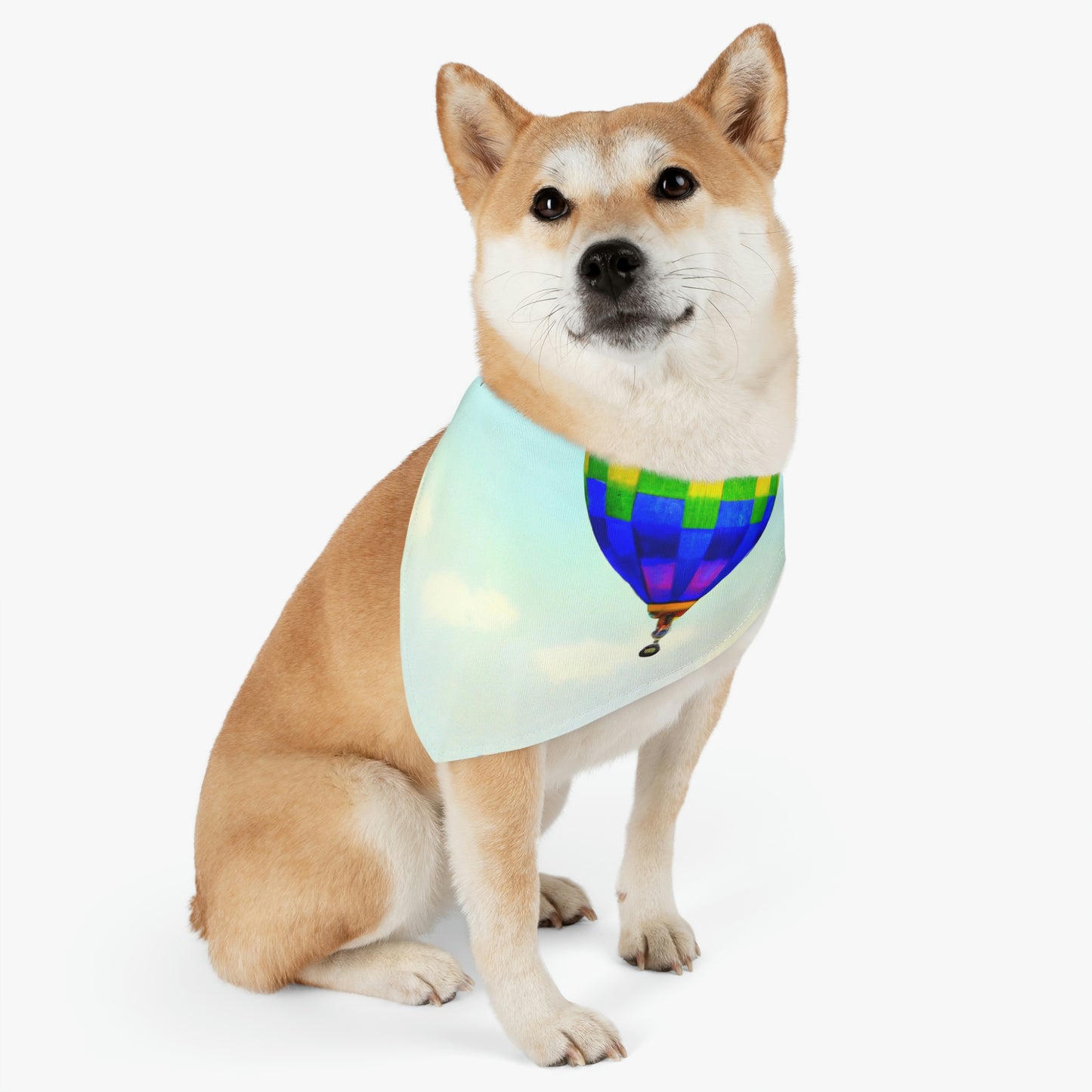 "Finding Stillness in the Sky" - The Alien Pet Bandana Collar