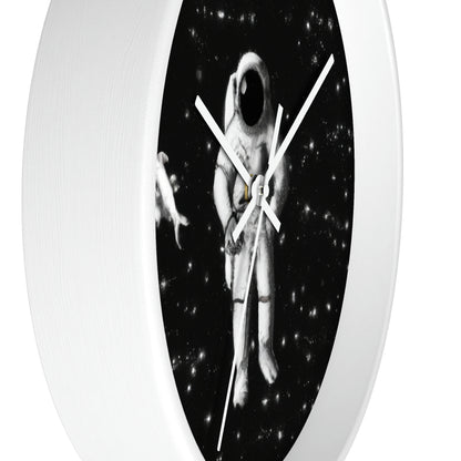 "A Celestial Sea Dance" - Die Alien-Wanduhr