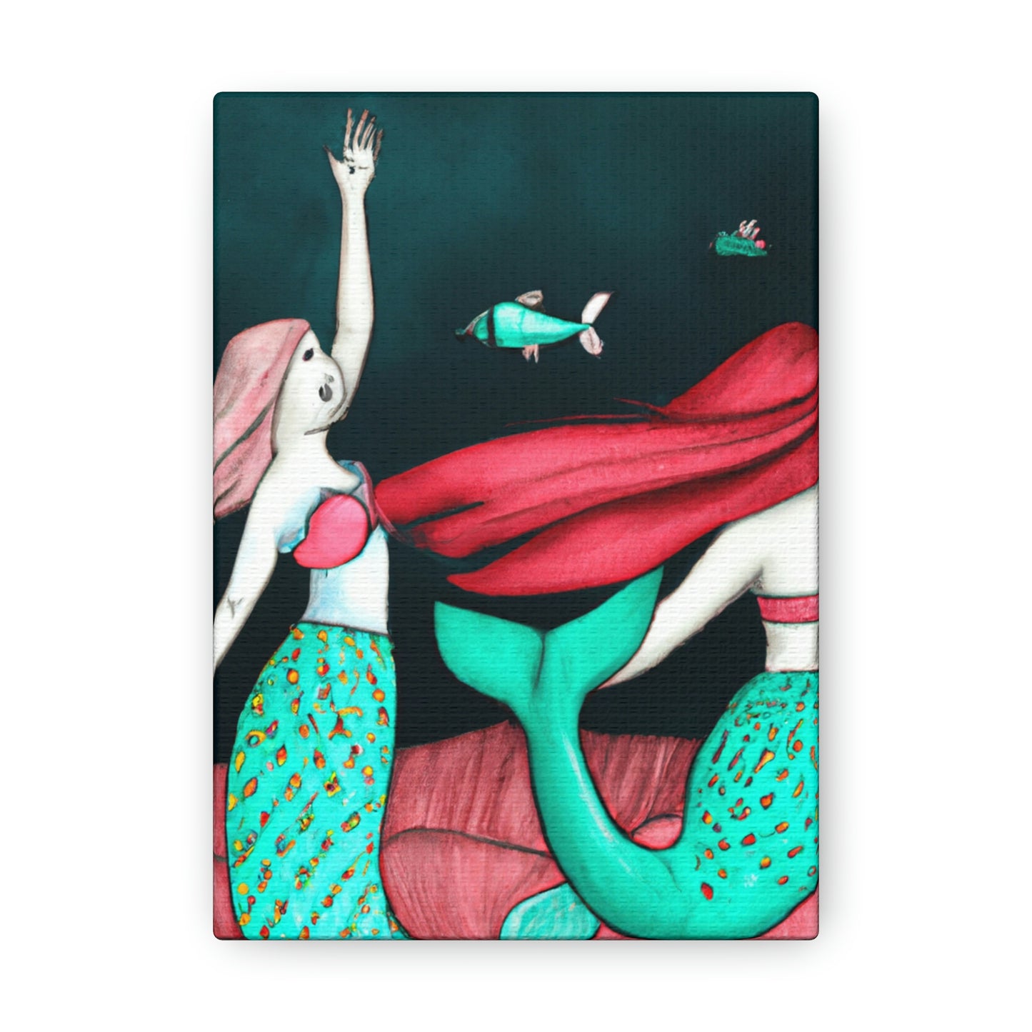 "Mermaids at Sea: The Battle to Preserve Their Home." - The Alien Canva