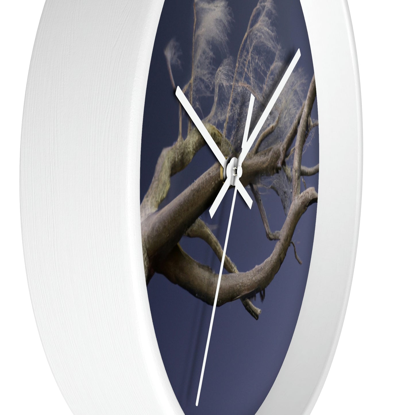 "Starry Winter Night" - The Alien Wall Clock