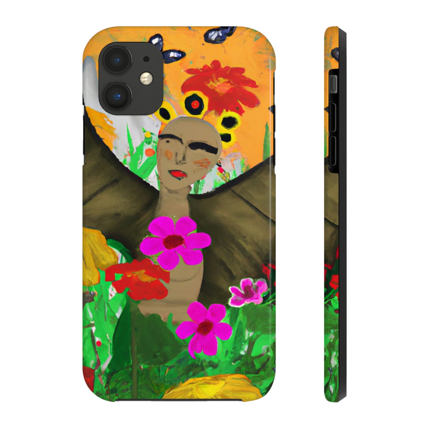 "Schmetterlingsballett auf der Wildblumenwiese" - Die Alien Tough Phone Cases