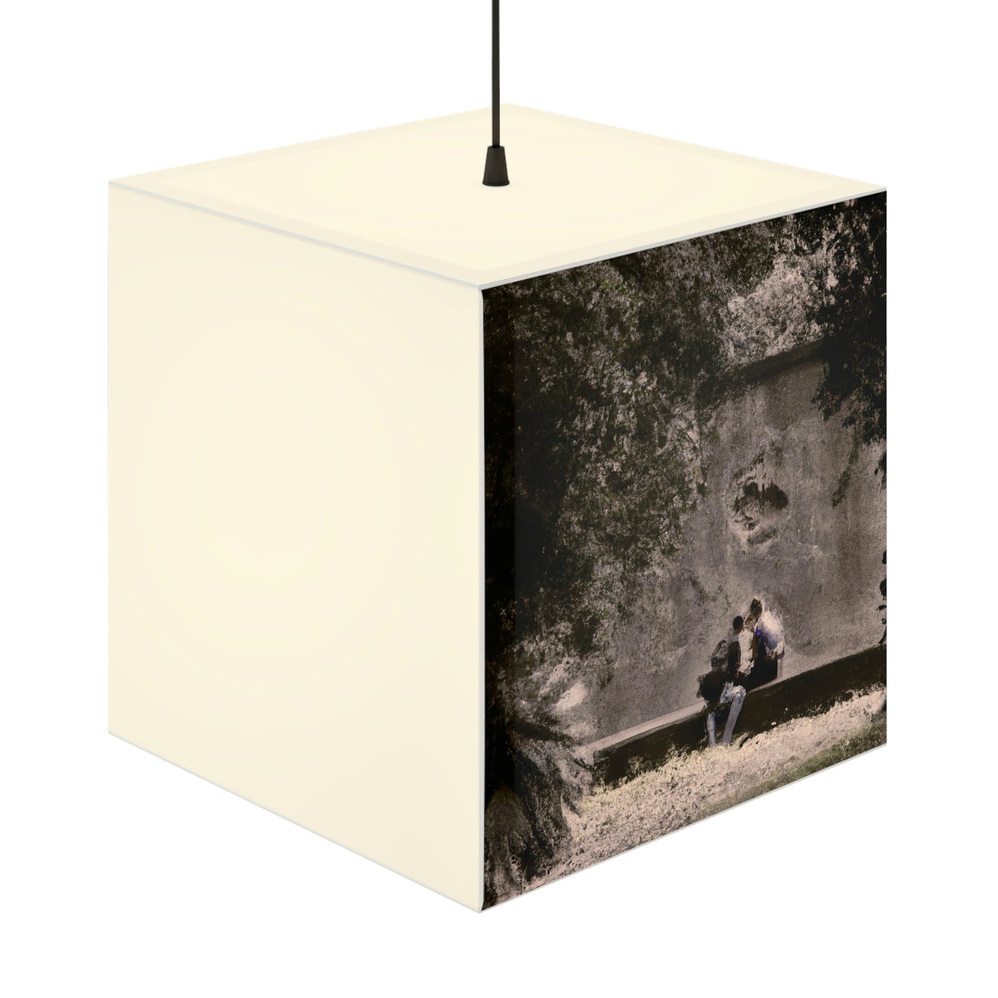 "Corner of Confidences" - Die Alien Light Cube Lampe