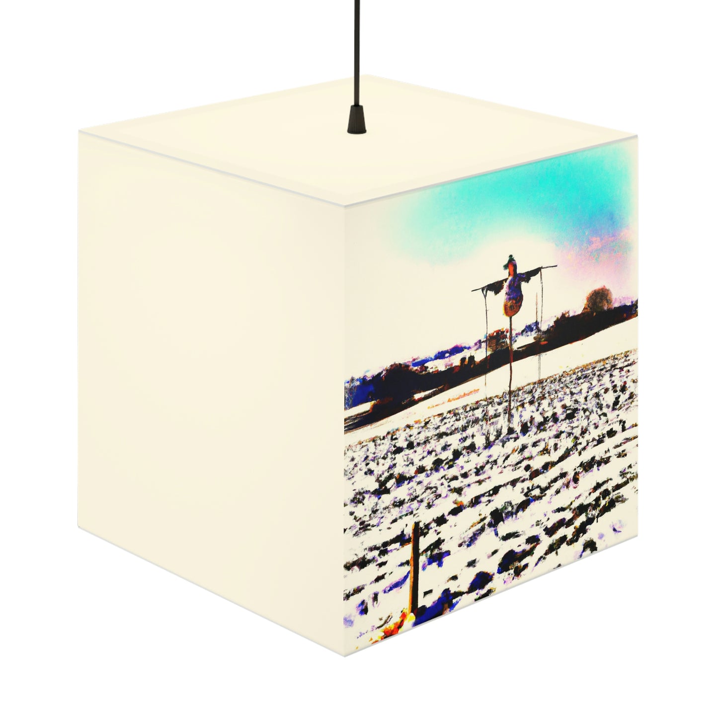 "A Winter Vigilance" - The Alien Light Cube Lamp