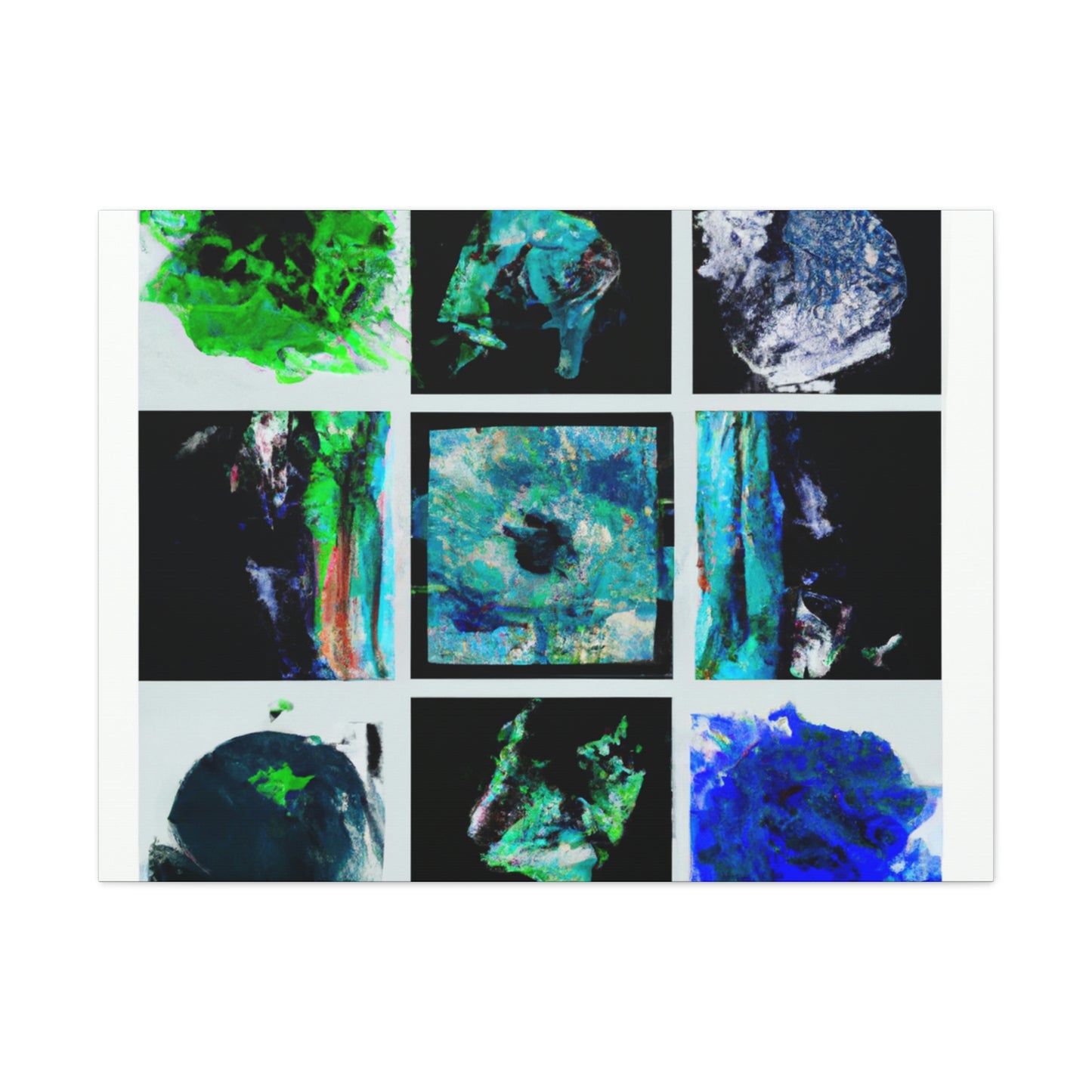 "Emotional Expressions: An Abstract Art Series" - Canvas