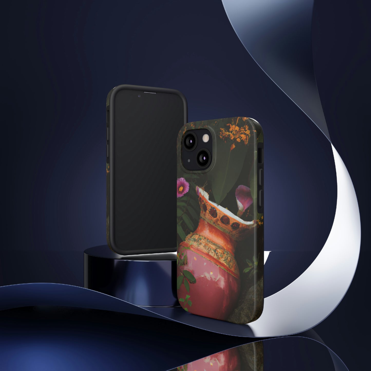 "Ein Garten in Trümmern" - Die Alien Tough Phone Cases