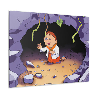 "The Mysterious Cave of Little Billy" - The Alien Canva