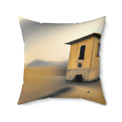 "Desolation Mansion" - The Alien Square Pillow