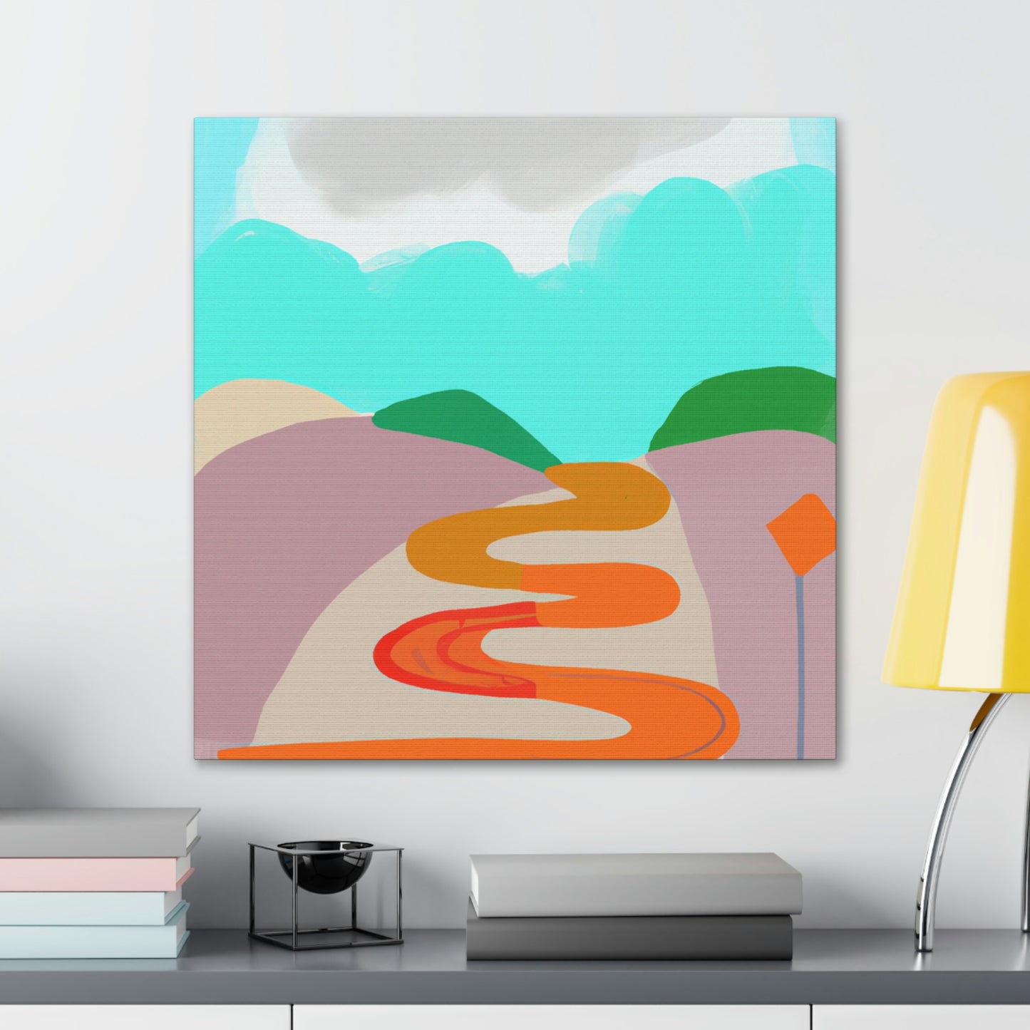 "A Journey Through Color and Form" - Canvas