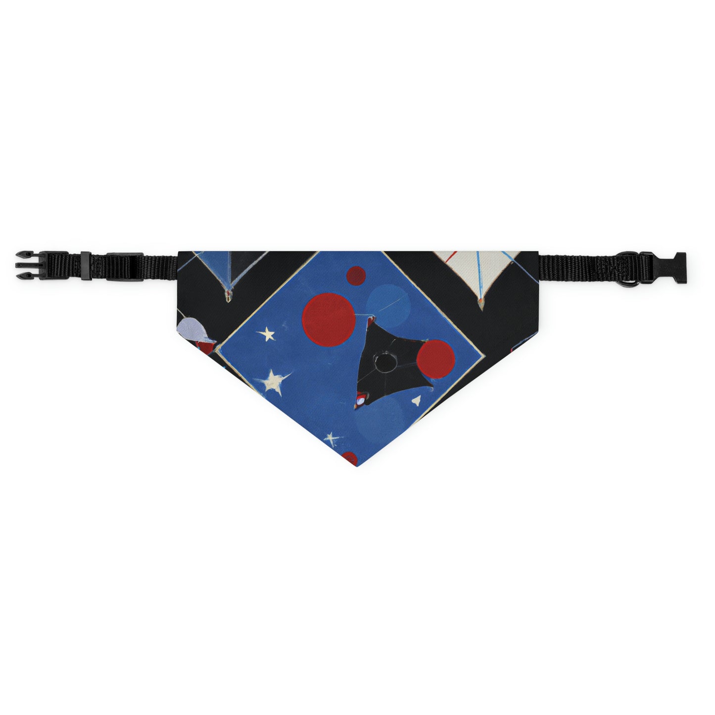 "Kites Illuminating the Starry Sky" - Das Alien Pet Bandana Halsband