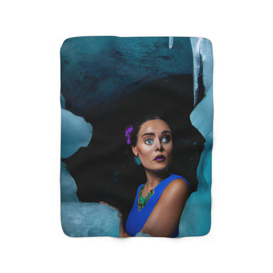 "Frozen OUT of Hope" - The Alien Sherpa Fleece Blanket