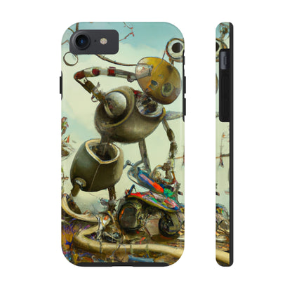 Roboter verjüngt die Wildnis - Die Alien Tough Phone Cases