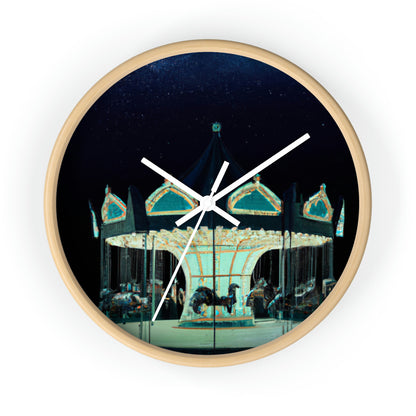 "A Lonesome Carousel Under Shining Stars" - The Alien Wall Clock