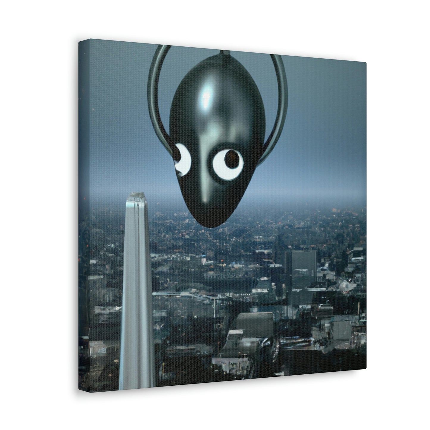 "A Distant Spark: An Alien's Search for Sanctuary in the City." - The Alien Canva