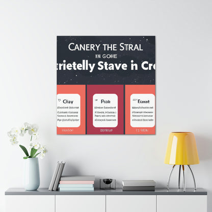 Der Künstlername: Canva Success Story Creator – Leinwand