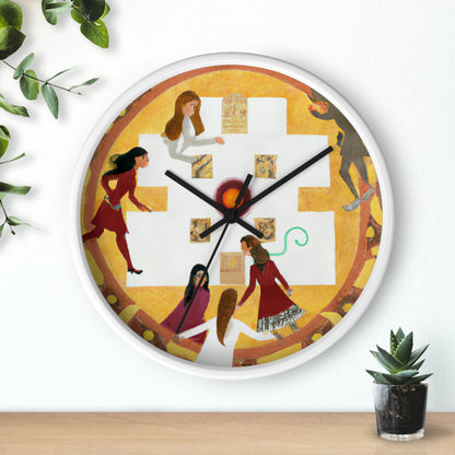 The Castle Caper: A Battle of Wits and Adventure - The Alien Wall Clock