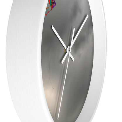 "Daring the Stormy Sky" - The Alien Wall Clock