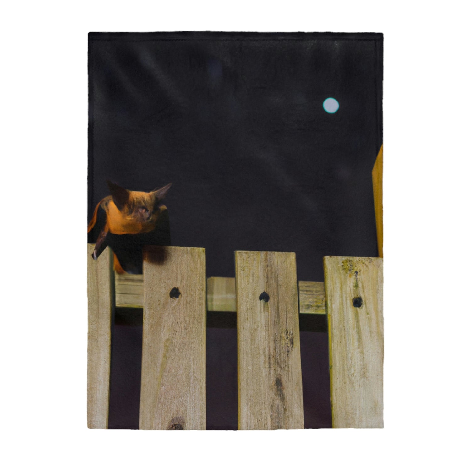 "A Silent Observer" - The Alien Velveteen Plush Blanket