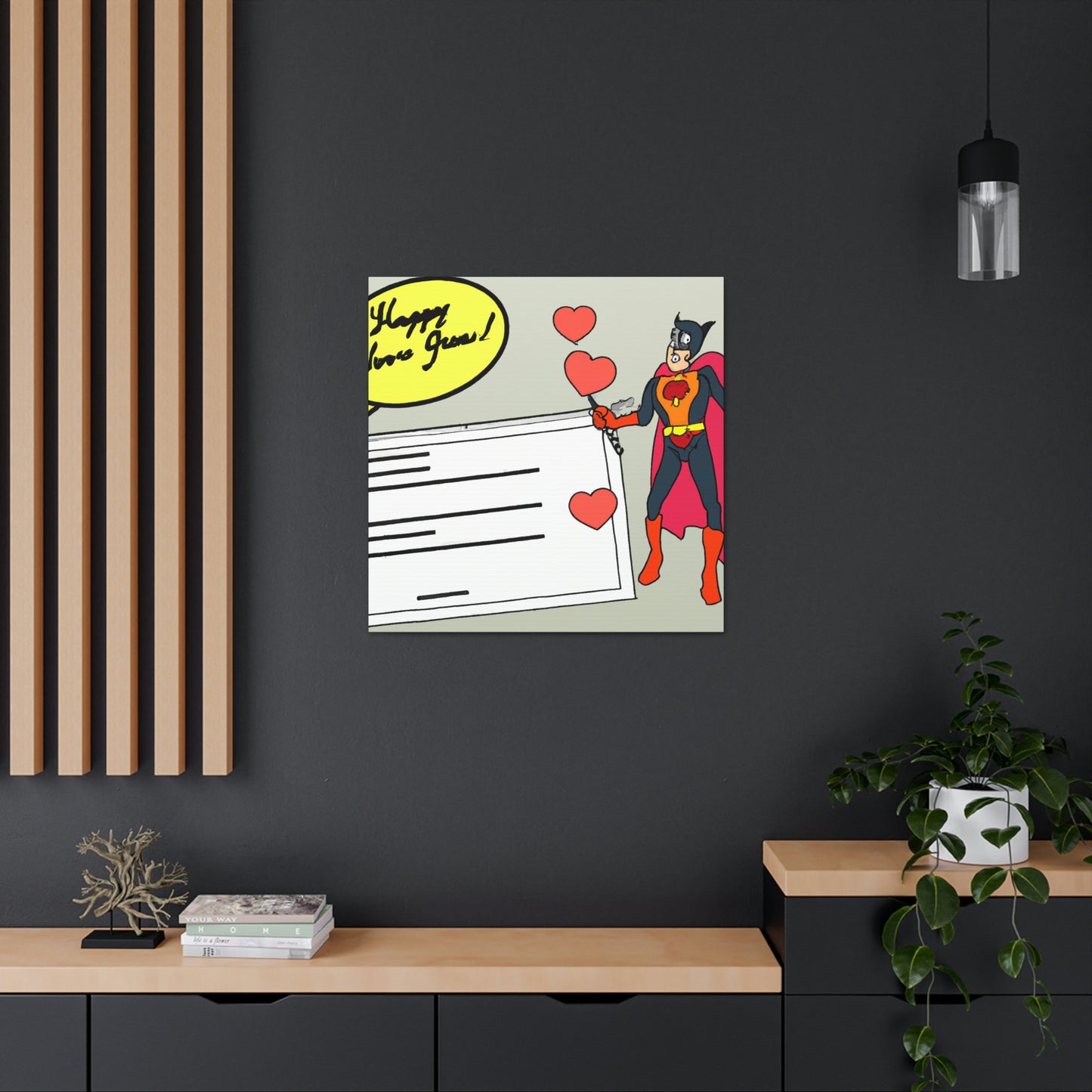 "To My Beloved Comic Book Hero: A Love Letter" - The Alien Canva