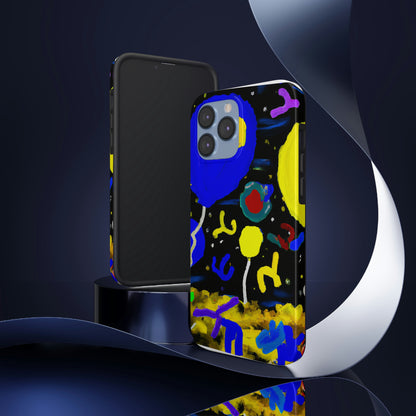 "A Starry Night Rainbow" - Die Alien Tough Phone Cases