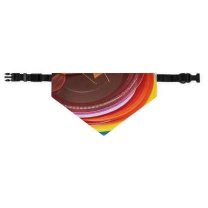 "Autumn Splendor Plates" - Das Alien Pet Bandana Halsband