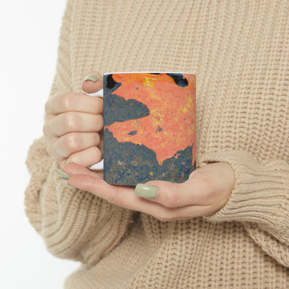 "Autumn Reflections" - The Alien Ceramic Mug 11 oz