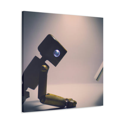 "Searching for Lost Memories: The Journey of a Robot" - The Alien Canva