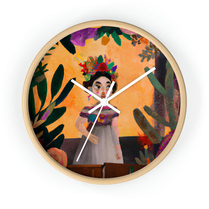 "A Child's Unexpected Enchanted Journey" - The Alien Wall Clock