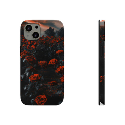 "Inferno der Blüten" - Die Alien Tough Phone Cases