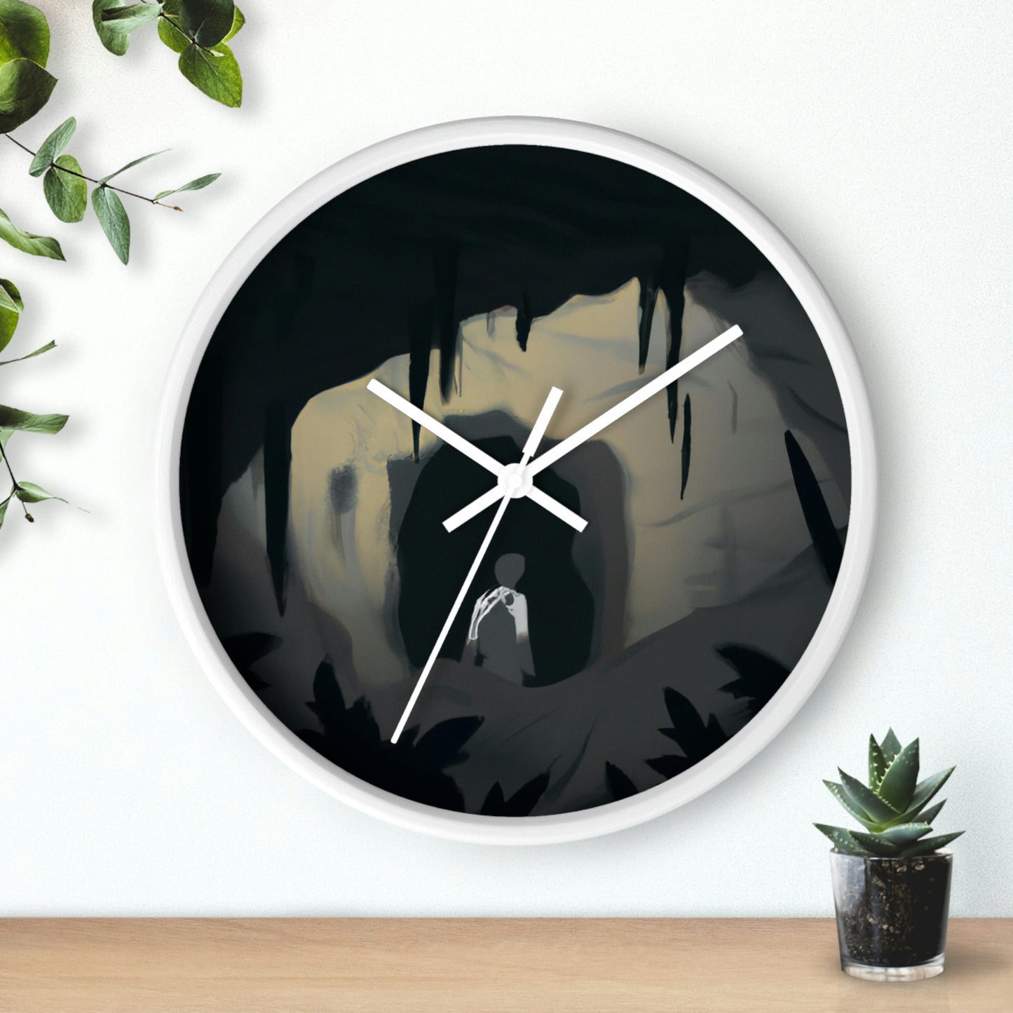 "Descending Into Terror" - The Alien Wall Clock