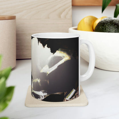 The Mystery of the Forsaken Cave - The Alien Ceramic Mug 11 oz