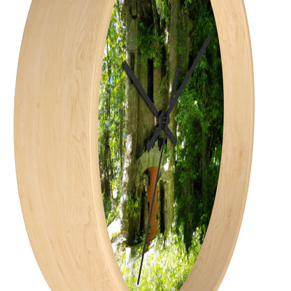 "Grandpa's Enchanted Hideaway" - The Alien Wall Clock