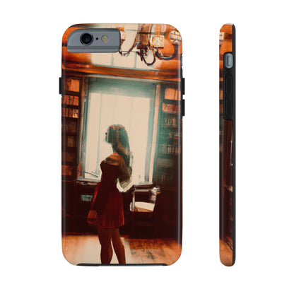 "The Enchanted Library Maze" - The Alien Tough Phone Cases