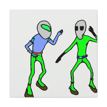 "Inter-Galactic Groovin'!" - The Alien Canva