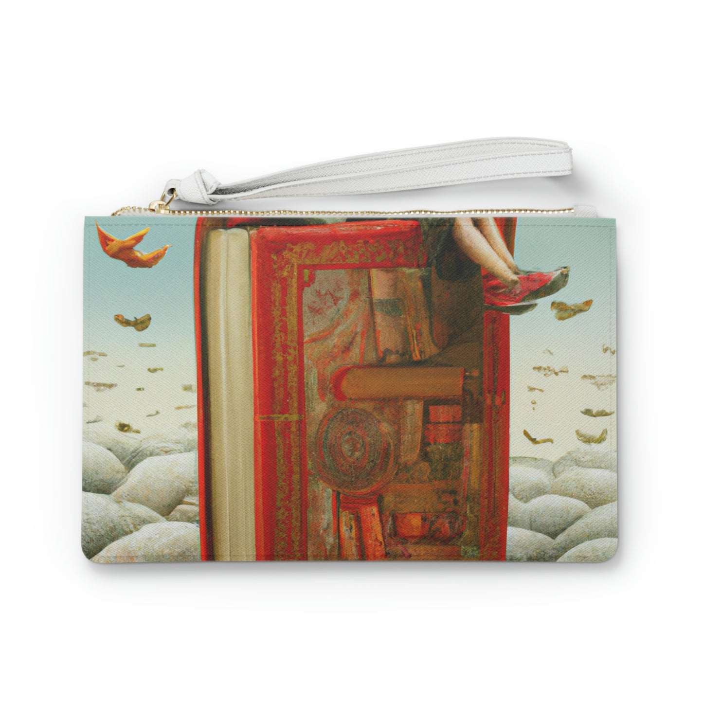 "Cradled by Knowledge" - Die Alien Clutch Bag